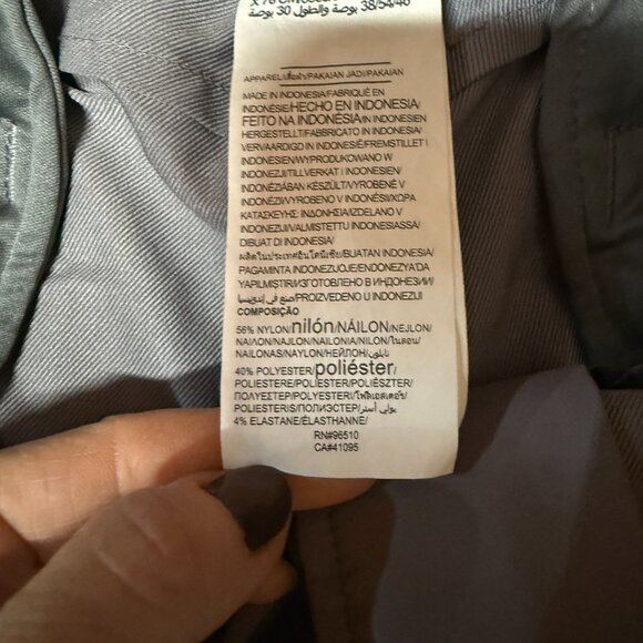 Under Armour Showdown Coach's Golf Pants Men 38x30 Gray Nylon Blend Straight Leg - Picture 4 of 15